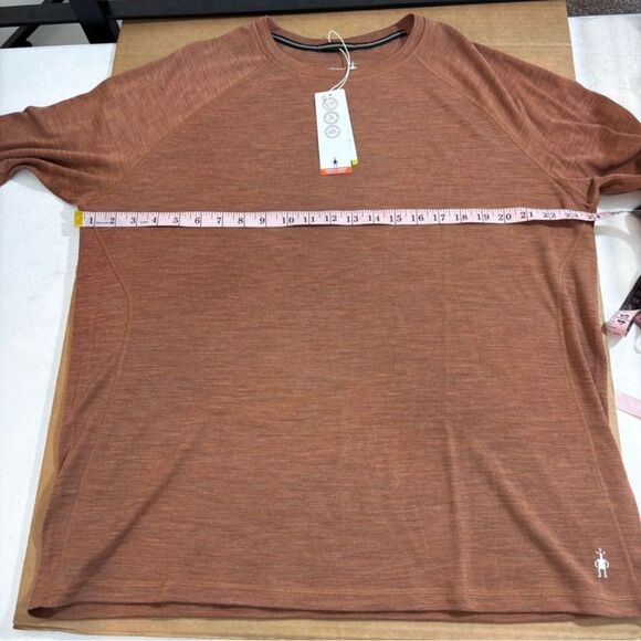 SmartWool Classic Thermal Base Layer Top - Merino Wool, NEW 3X Copper Heather - Picture 10 of 12